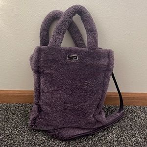 Kate Spade fuzzy handbag. Excellent condition